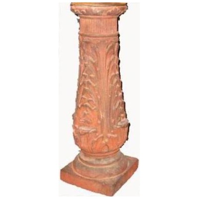 Antique Terracotta Acanthus Lamp *Hold