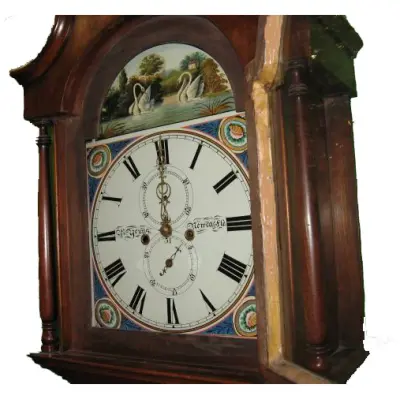 Antique Young Newcastle Case Clock
