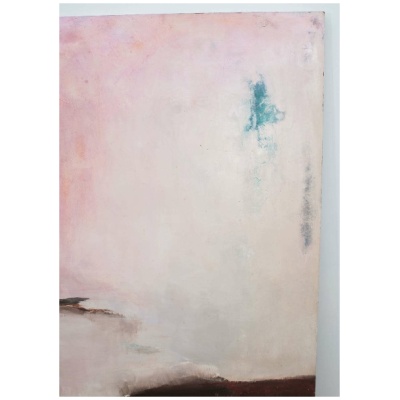 Vander Hoeven Abstract Pink/Brown *Sold