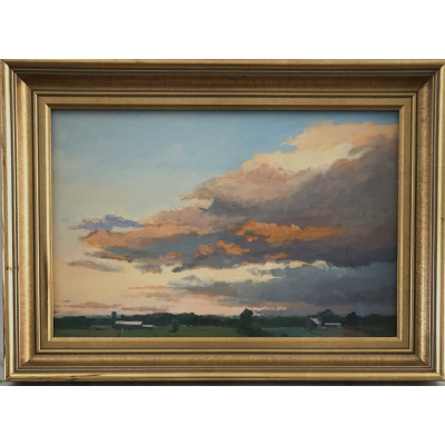 Ed Cooper "Sunset Over Shenendoah" Oil