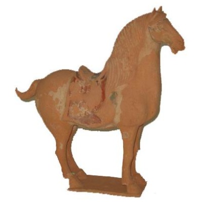 Tang Dynasty Style Horse & Saddle