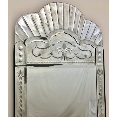 Venetian Arched Top Mirror