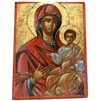 Greek Icon "Perivleptos" Mother of God