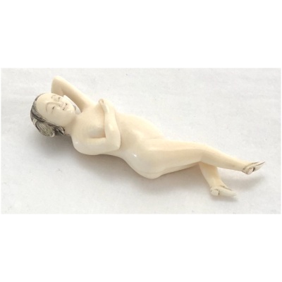 19th c. Petite Chinese Medicine Doll