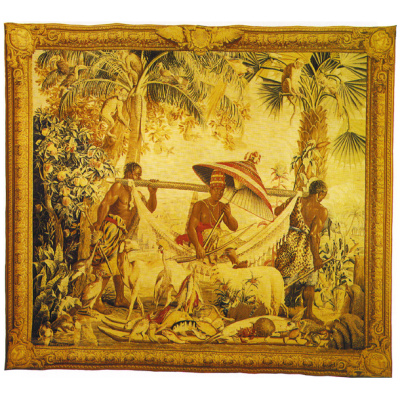 Trelliage Tapestry 18th c King'sParadise