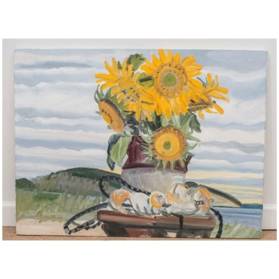 Gregory Botts "Sunflower on Gray Day"