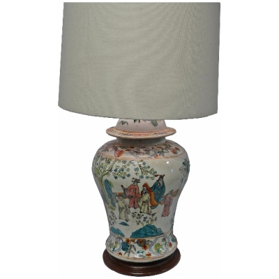 Chapman Orientalist Lamp w/o Shade
