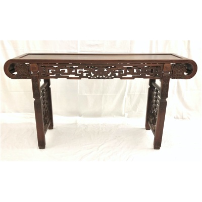 19th c. Chinese Rosewood Altar Table