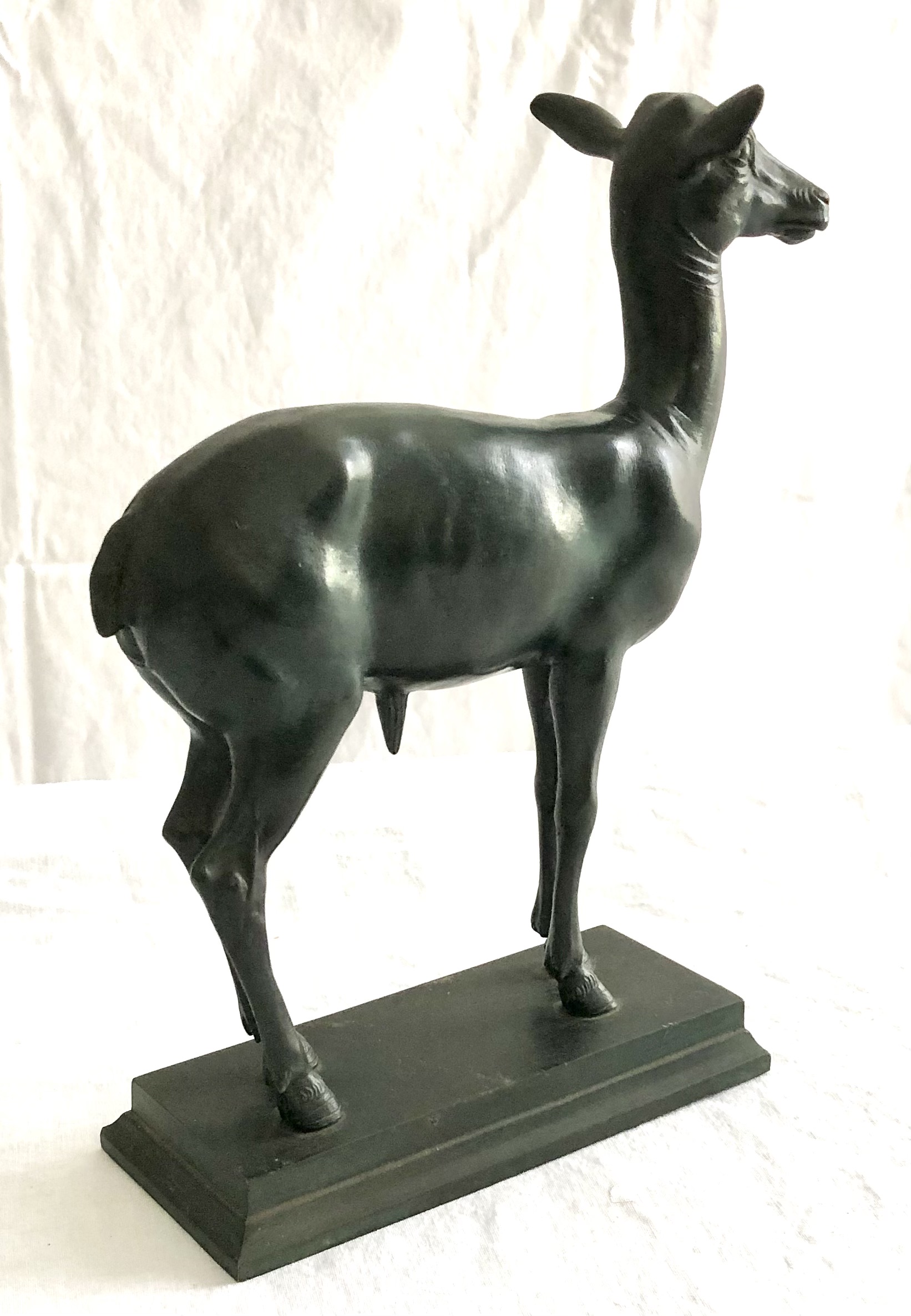 19th c. Italian Grand Tour Bronze Deer
