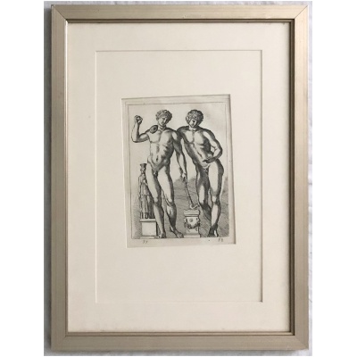 17th c. Francois Perrier Etchings Set/6