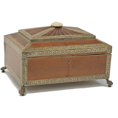 19th c. Anglo Indian Sewing Box