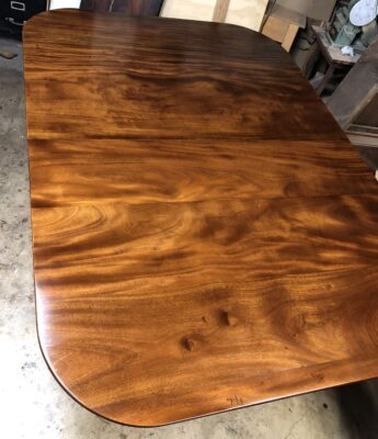 19th c. Mahogany 50"x 120" Dining Table