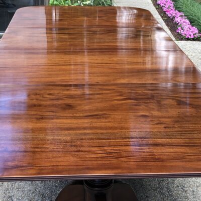 19th c. Mahogany 50"x 120" Dining Table